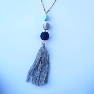 Tassel necklace